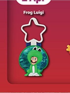 McDonald’s FROG LUIGI Super Mario Galaxy 2026 Happy Meal Toy